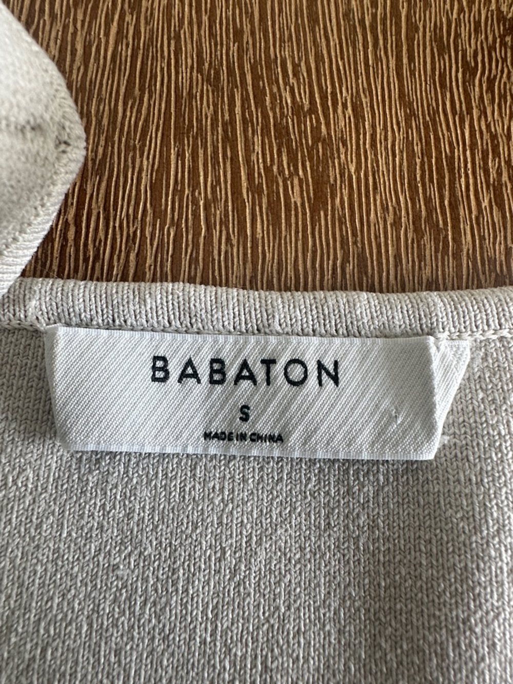 EUC Babaton cream tank bodycon dress size small - Picture 2 of 8